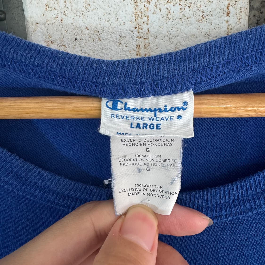 챔피온 리버스위브 빅로고 반팔티 상품이미지7