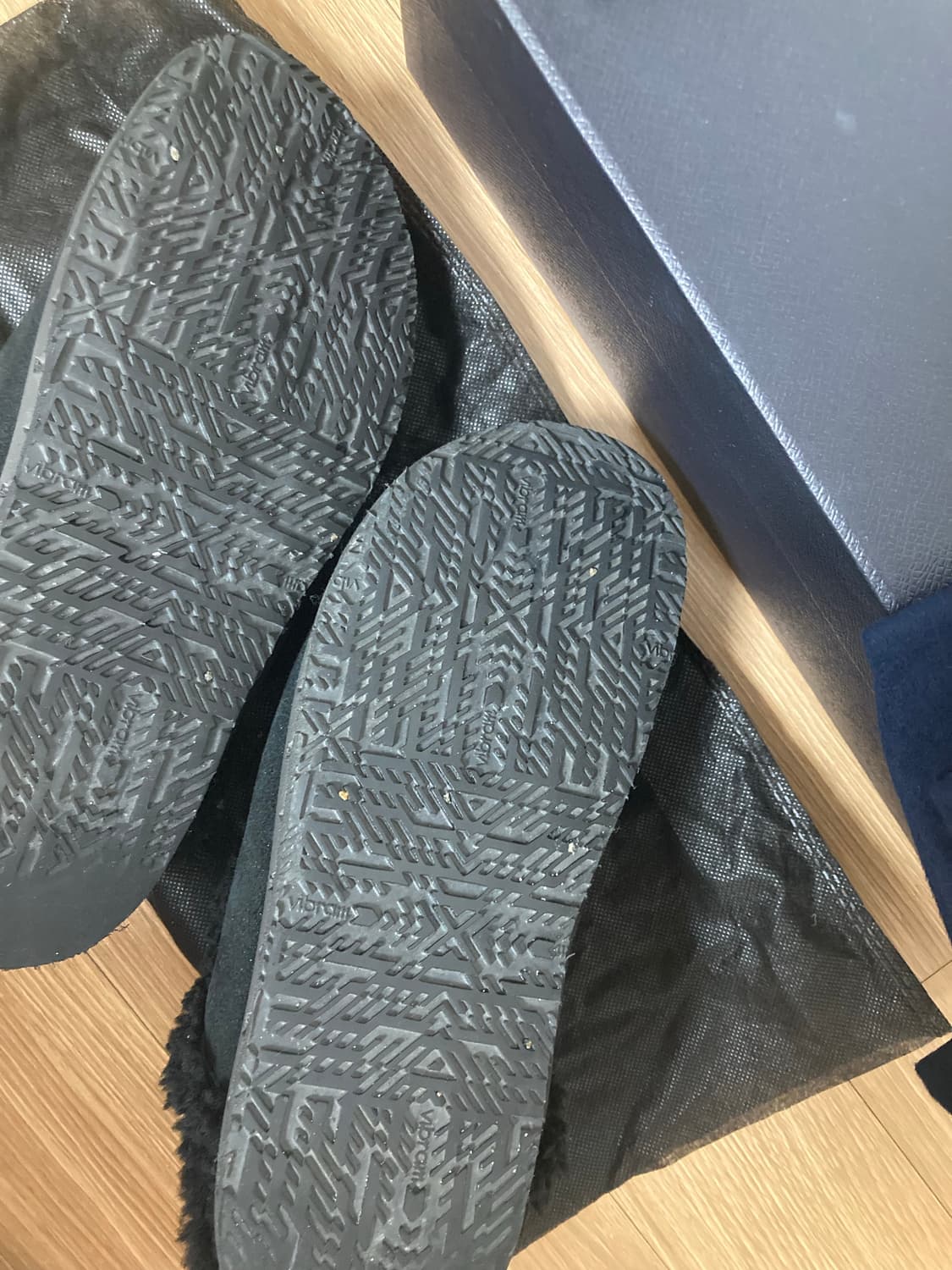 프라다시어링뮬(정품)프라다로퍼 상품이미지4