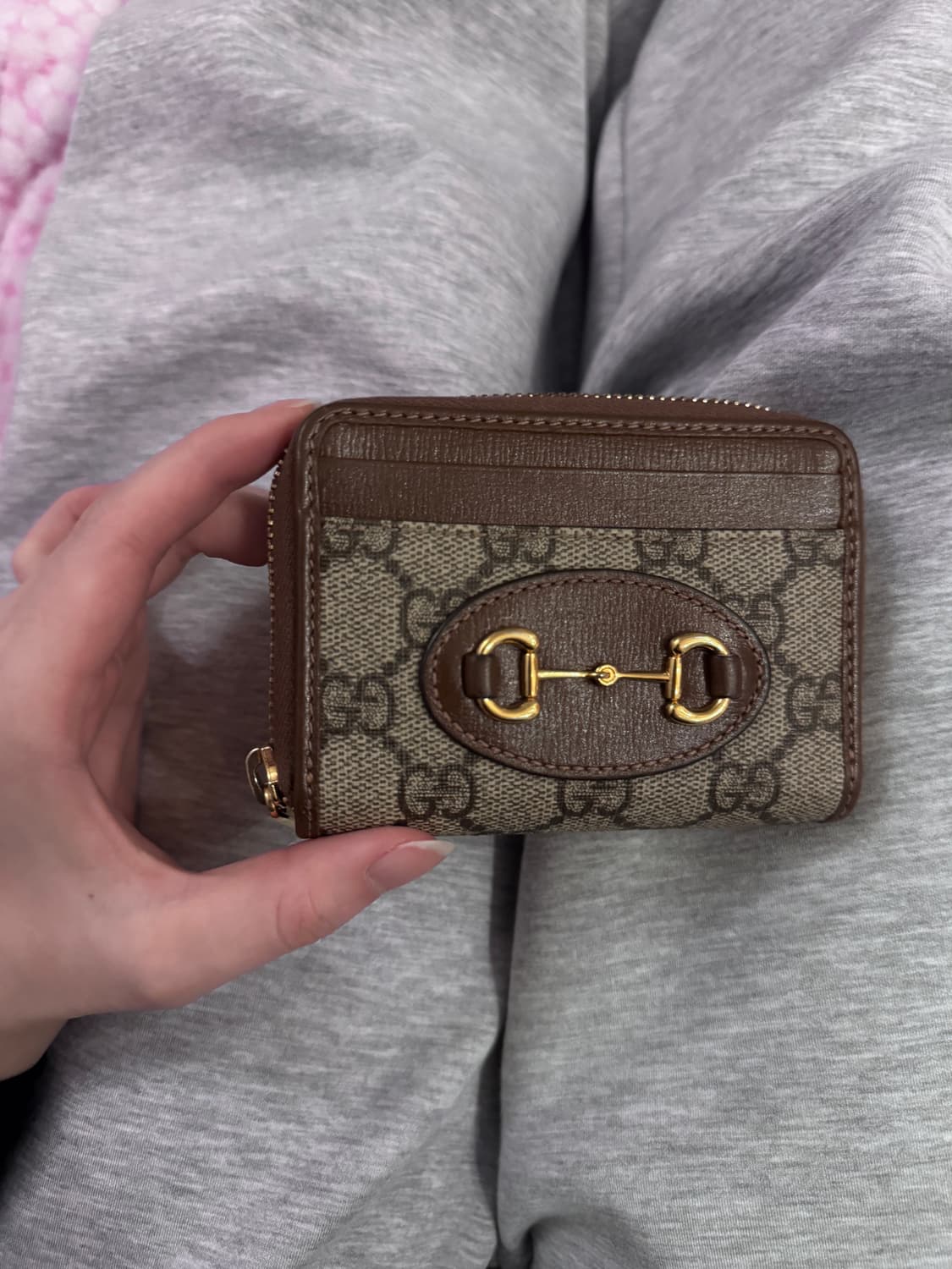 구찌 홀스빗 1955 지퍼 카드지갑 상품이미지7