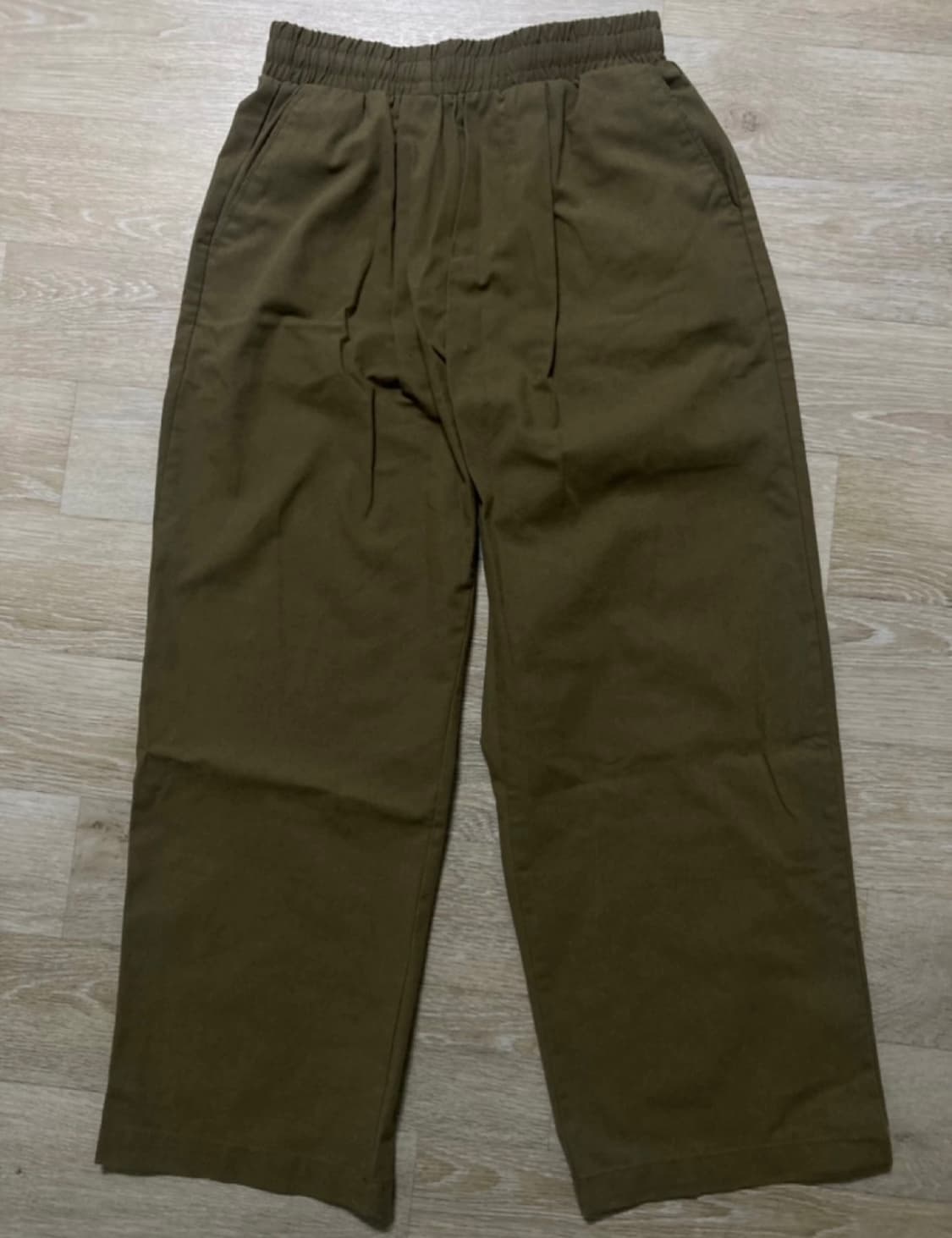 [새제품] 라퍼지 스토어 카키 와이드 팬츠 상품이미지1