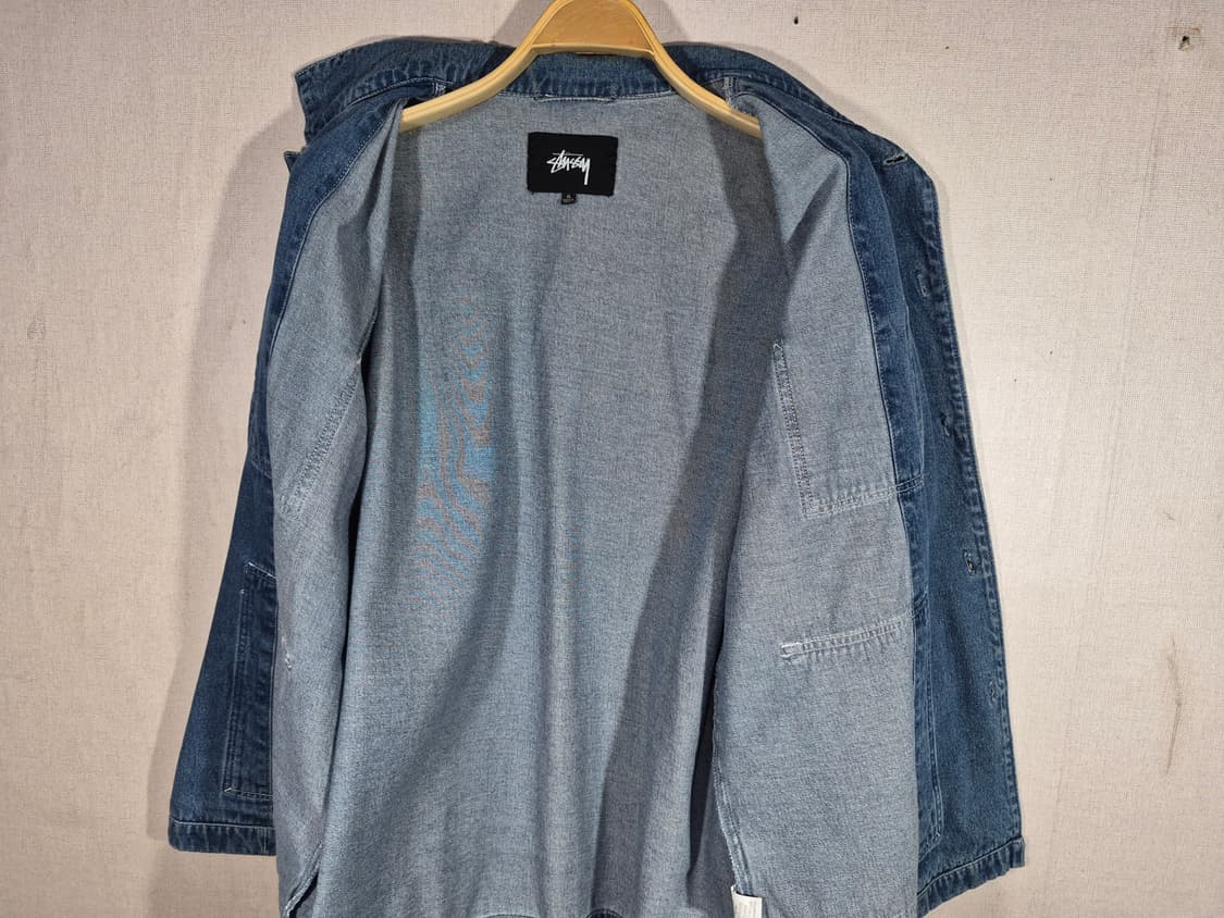 Stussy 스투시 초어 데님 셔츠( XL) 상품이미지7