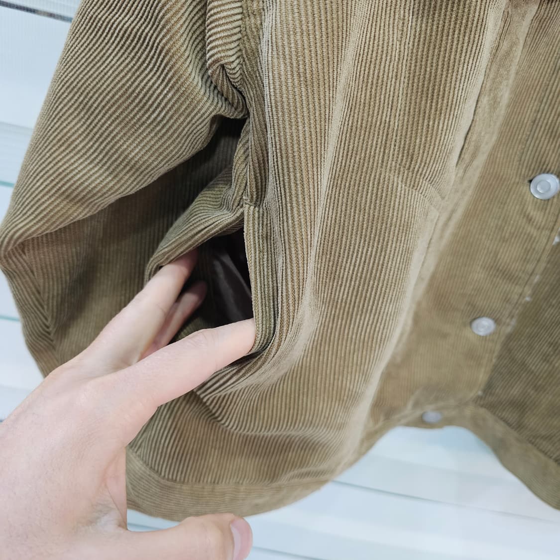 chocol raffine robe 코듀로이 자켓 상품이미지5