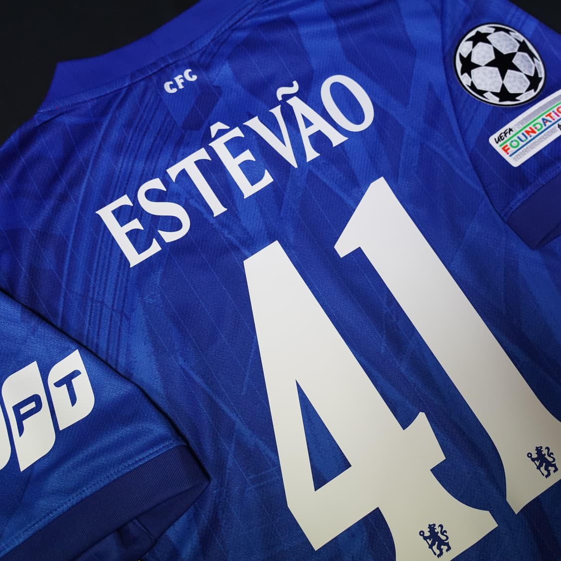 [해외 L] 25/26 첼시 에스테방 홈 챔스 유니폼 상품이미지6