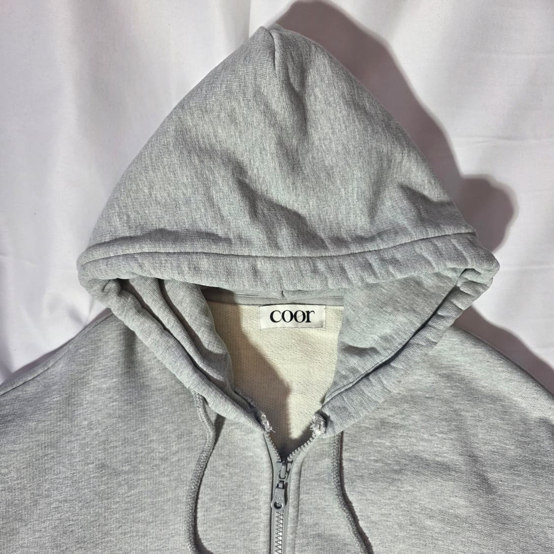 [M]쿠어 COOR 후드 집업 상품이미지2