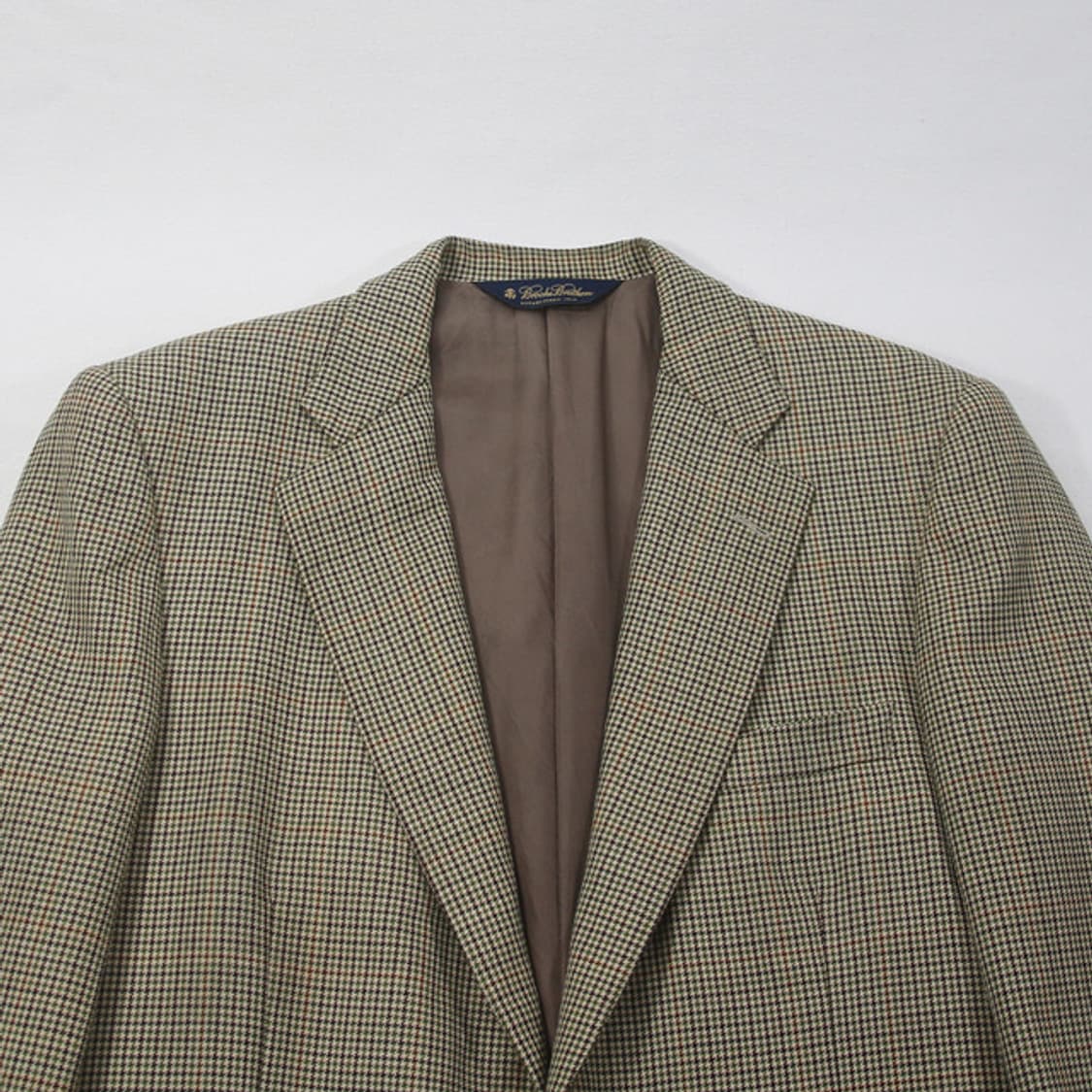 (착용컷) 브룩스 브라더스 체크 블레이져 (남성용 38 상품이미지4