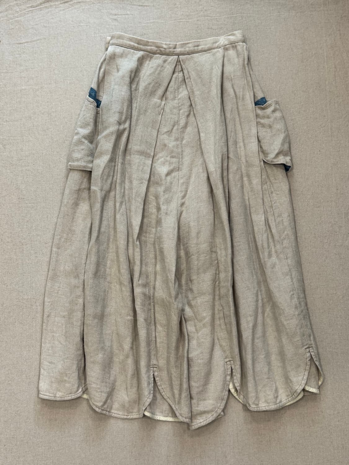 캐피탈 노르웨이 린넨 가우초 스커트 팬츠 상품이미지4