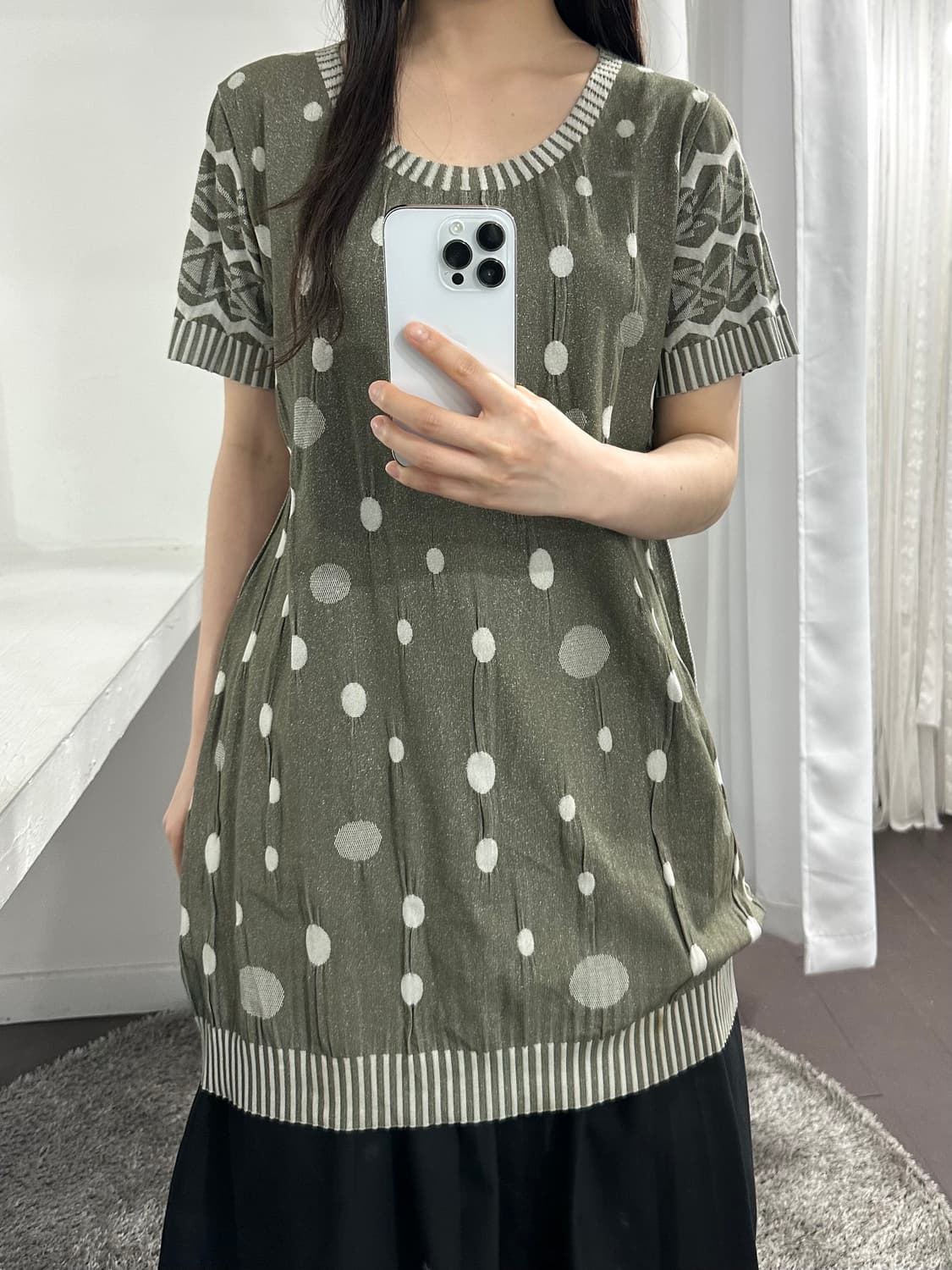 hiroko bis dot design top 상품이미지3