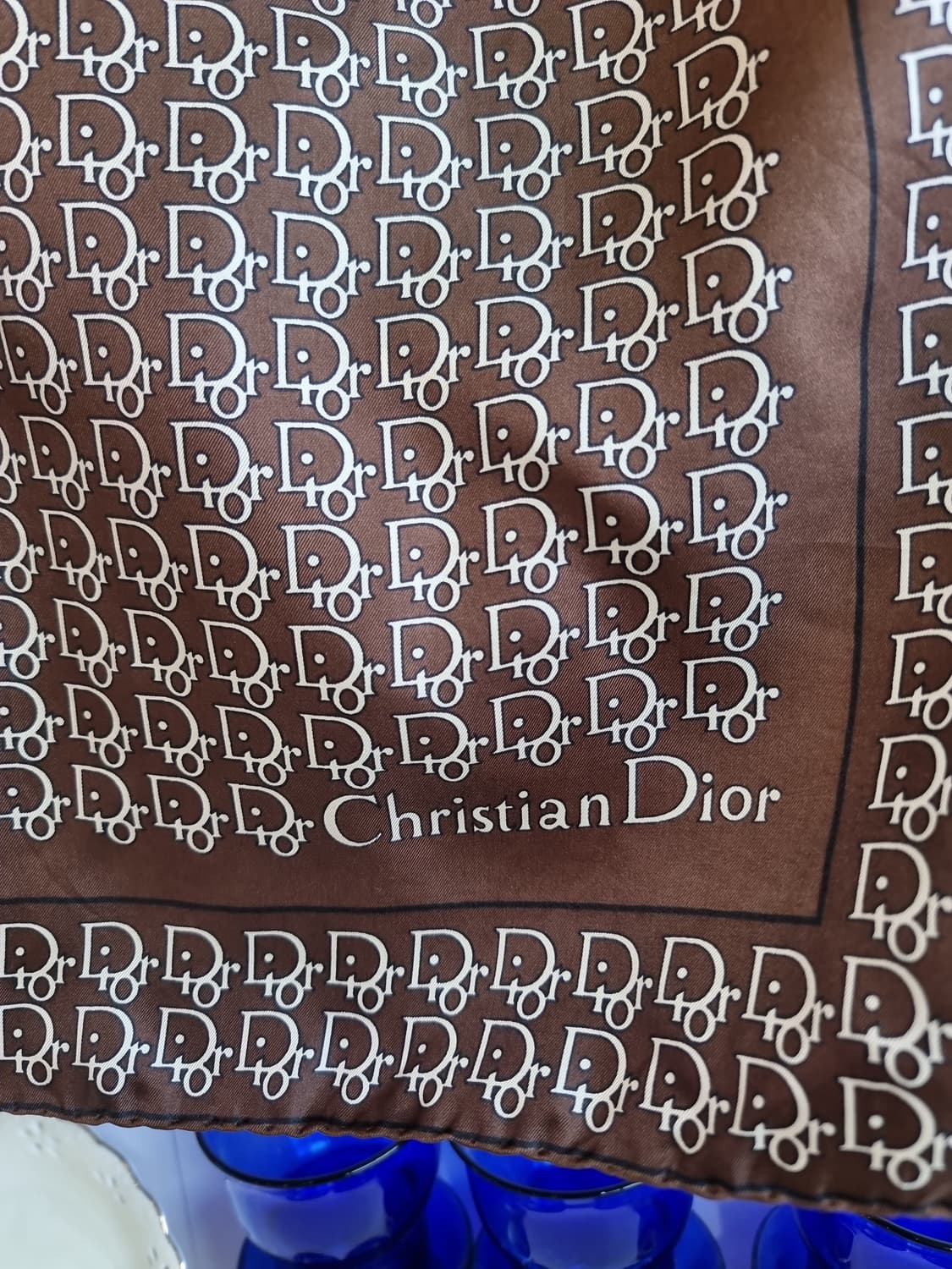 Christian Dior(크리스찬 디올) 올실크 미니스카프 상품이미지1