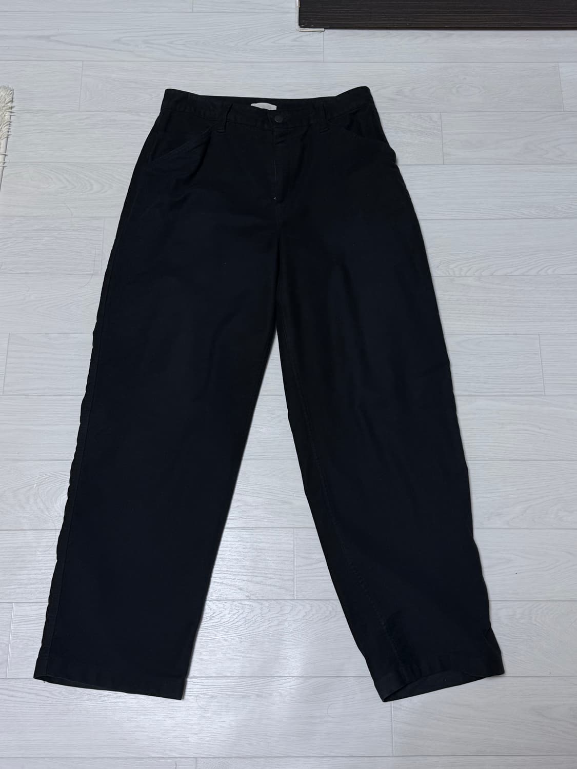 [2] HAM 블랙 몰스킨 워크 팬츠 상품이미지5