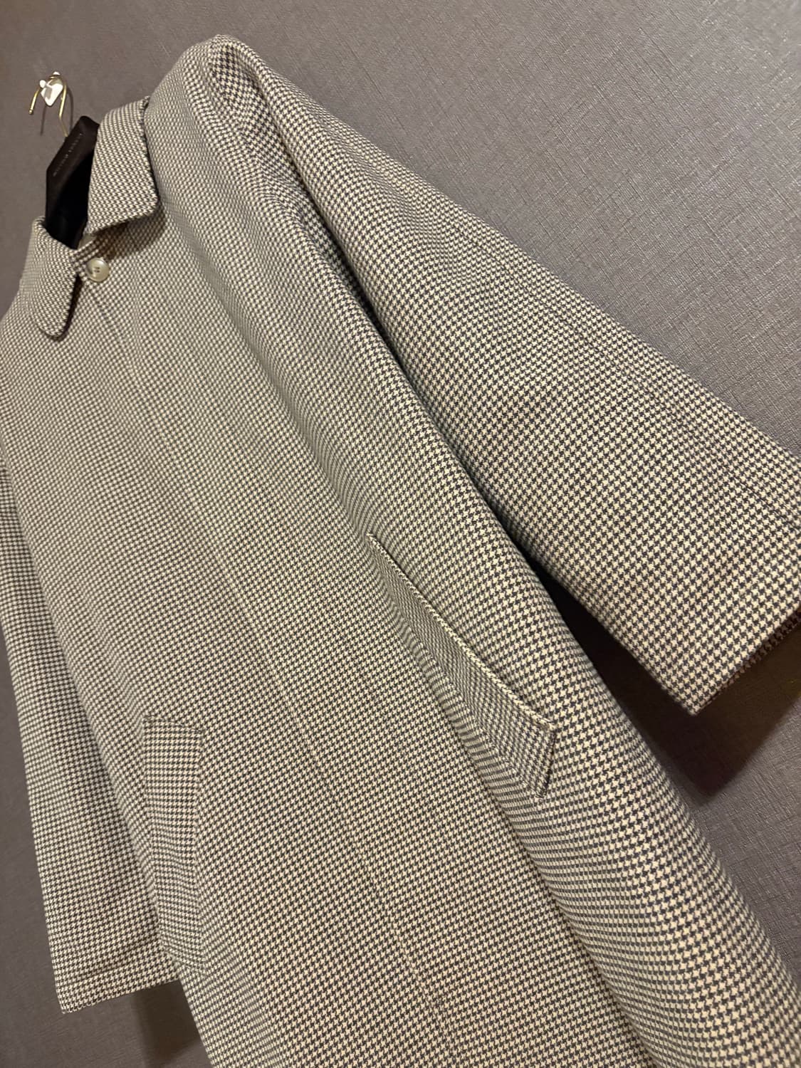 A.P.C. RUE MADAME 체크 코트 XS 상품이미지4