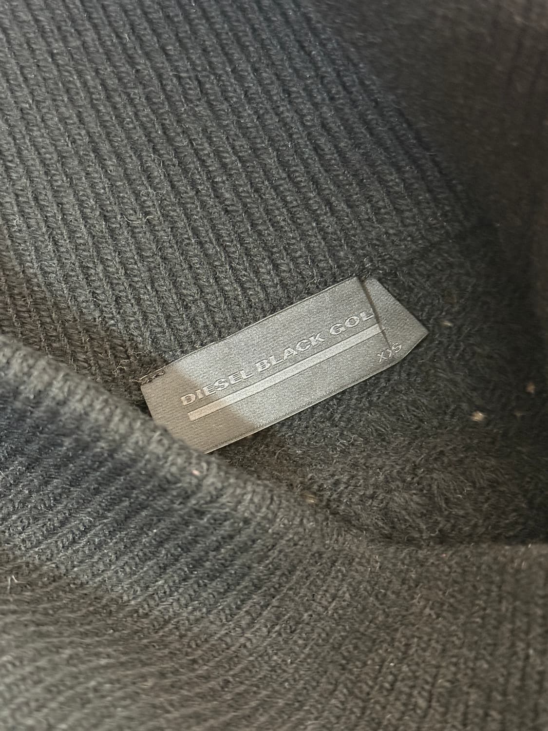 diesel black gold 터틀넥 니트 원피스 상품이미지2