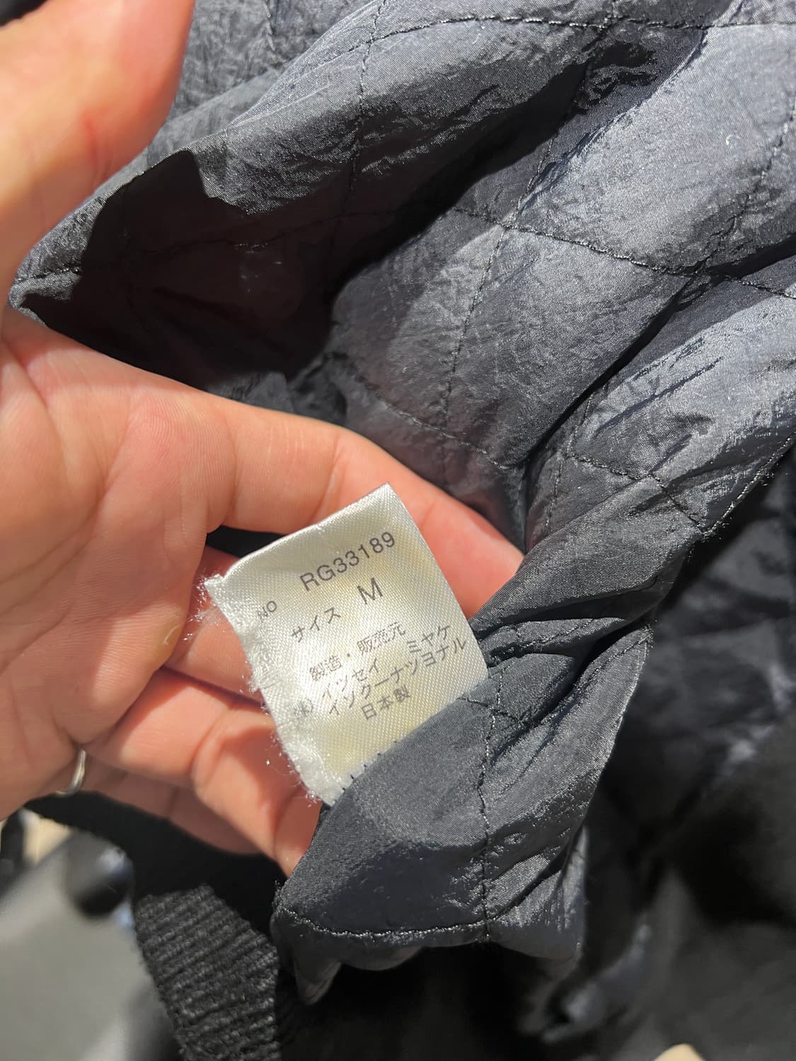 80’s Issey Miyake 이세이 미야케 울 붐버 자켓 상품이미지6