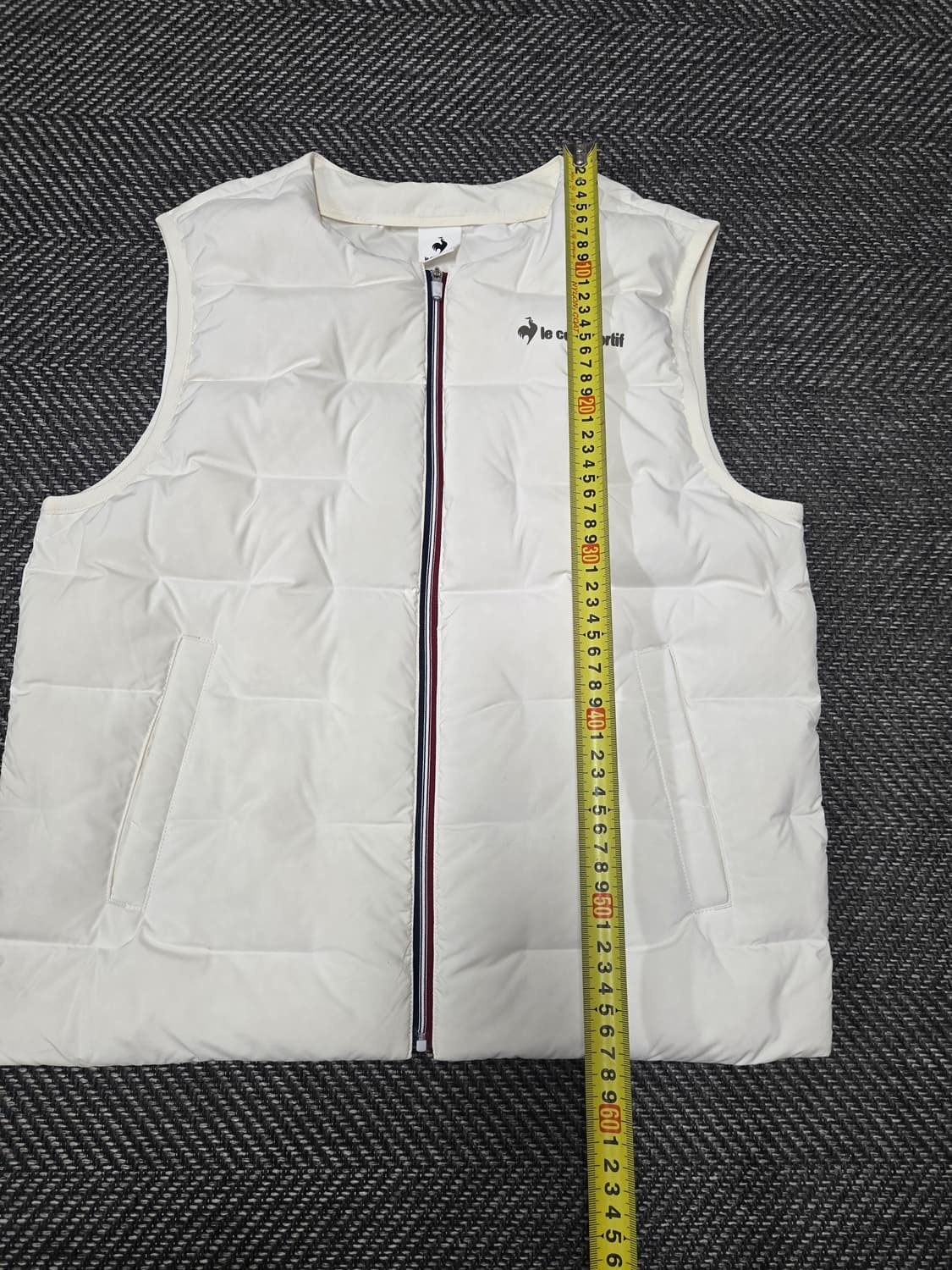 르꼬끄 24ss 스포르티브 아이보리 구스다운 베스트 상품이미지8