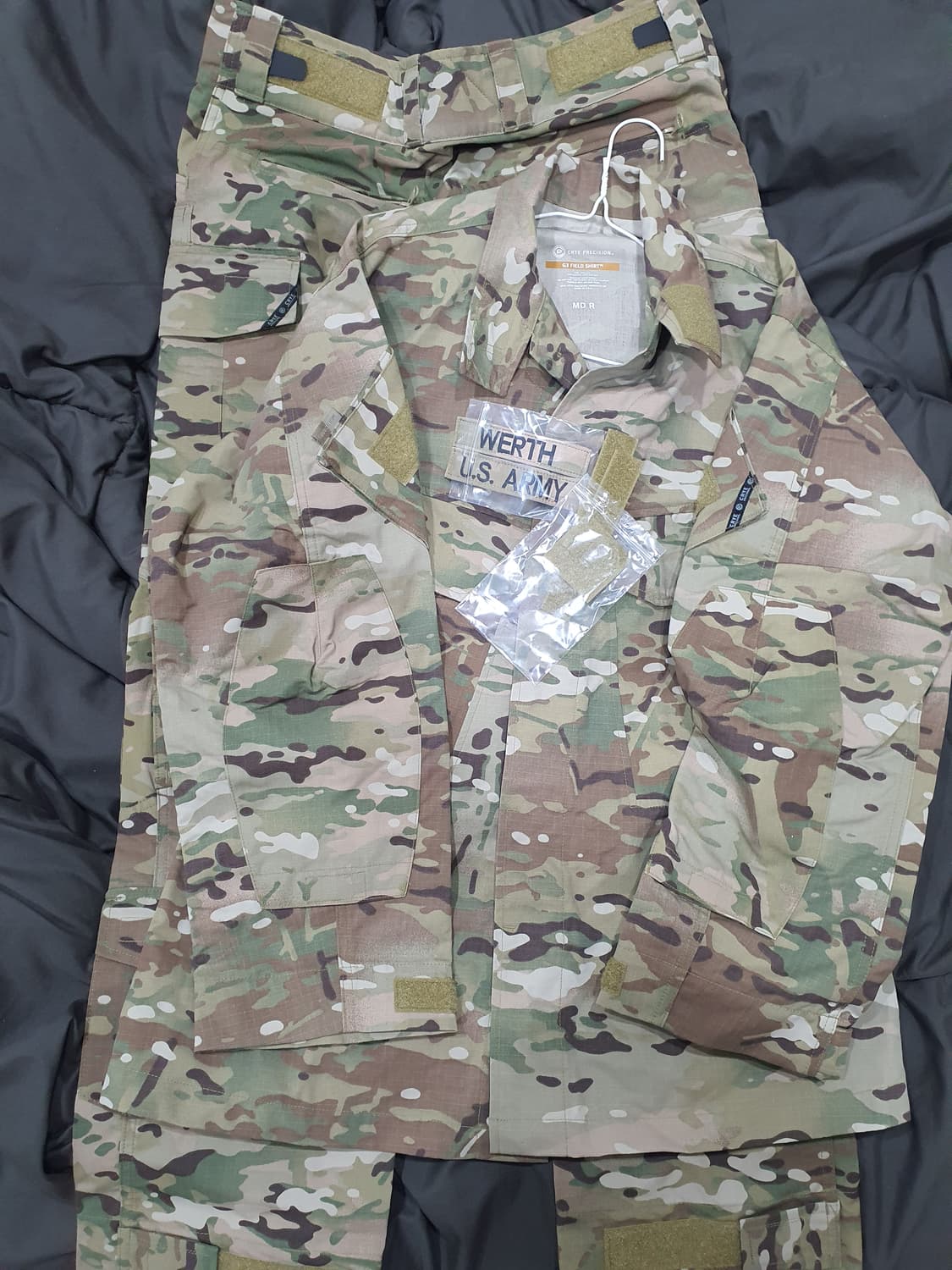 크라이프리시전  멀티캠 전투복  상품이미지1