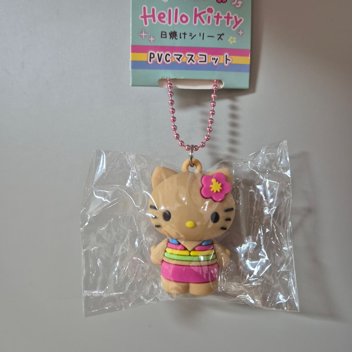 Hello kitty 헬로키티 태닝키티 고무 pvc 입체 키링 새상품 상품이미지3