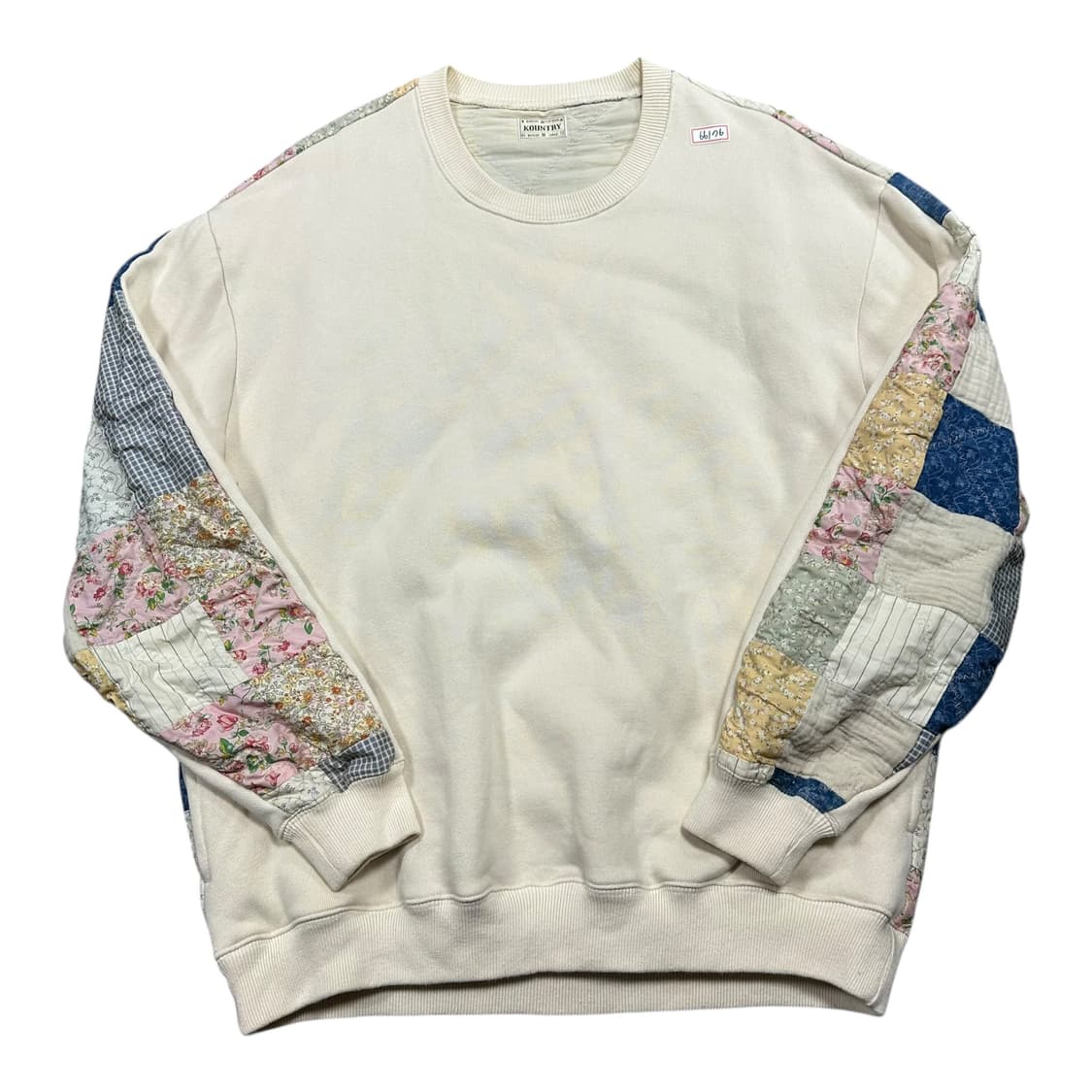 ✨ (바배) 캐피탈 투톤 아메리칸 퀄트 빅 스웻 맨투맨  상품이미지2