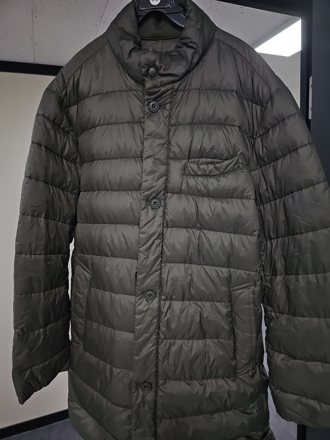 빈폴 정품 남성 구스패딩 코트스타일패딩 110사이즈 상품이미지1