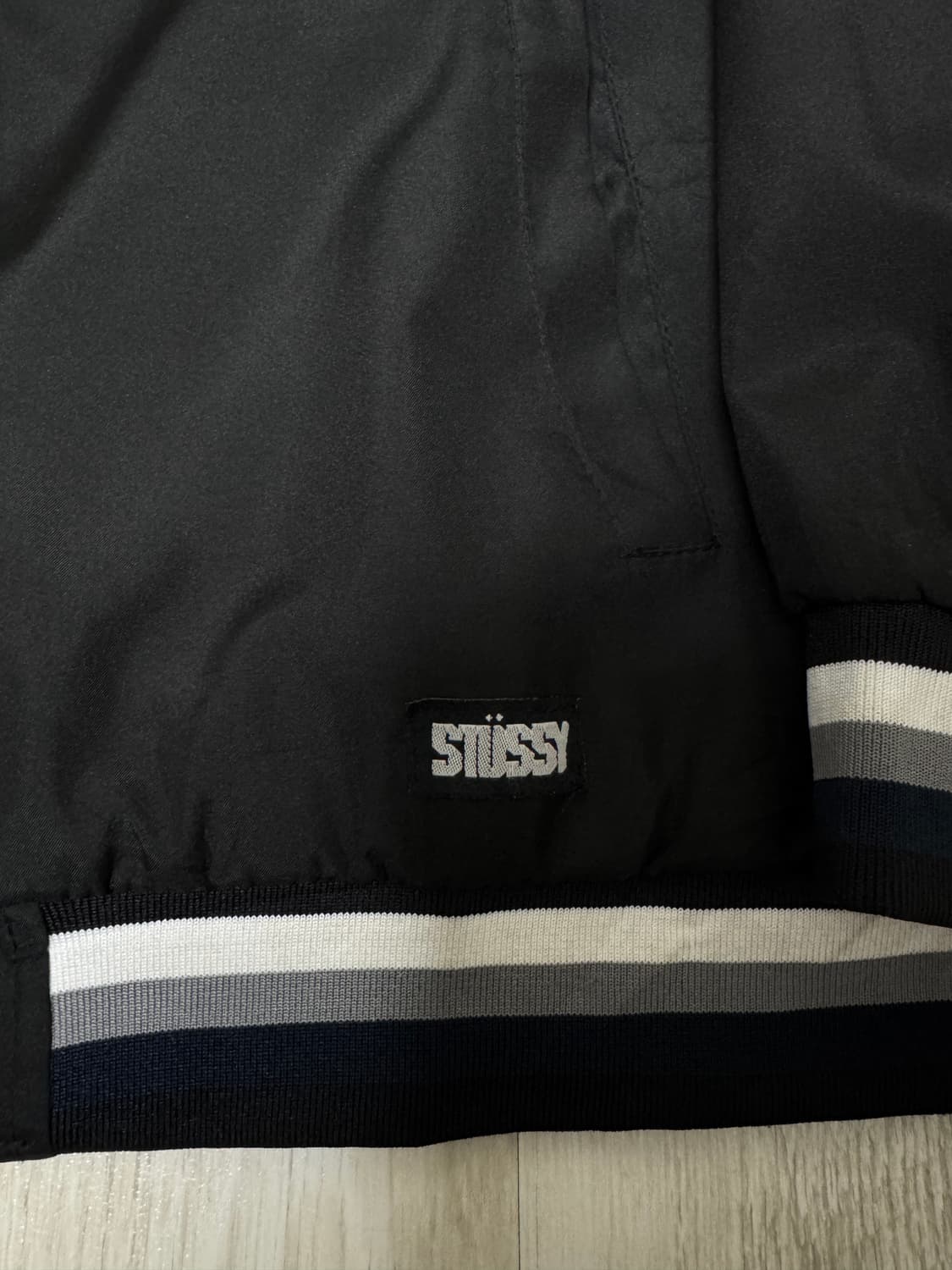 90s 스투시 GEAR 트랙 자켓 L사이즈 made in usa 상품이미지2