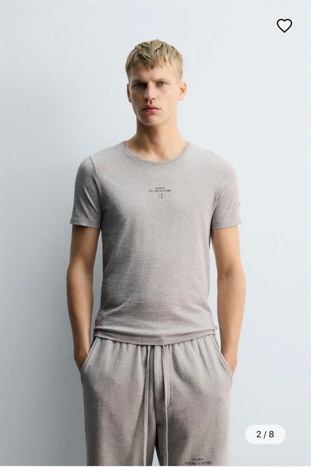 자라 x SR_A (슬림핏) 티셔츠 상품이미지3