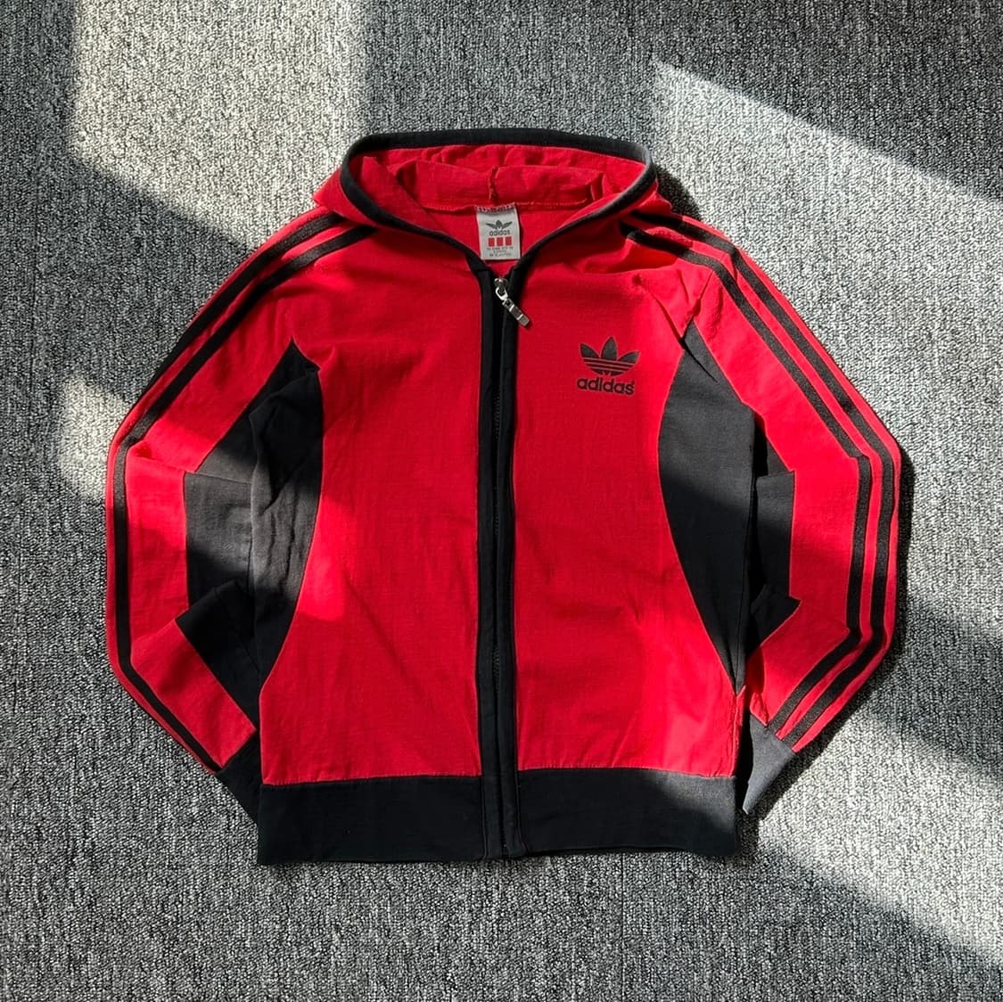 아디다스 jpn 파이어버드 레드 후드집업  상품이미지1
