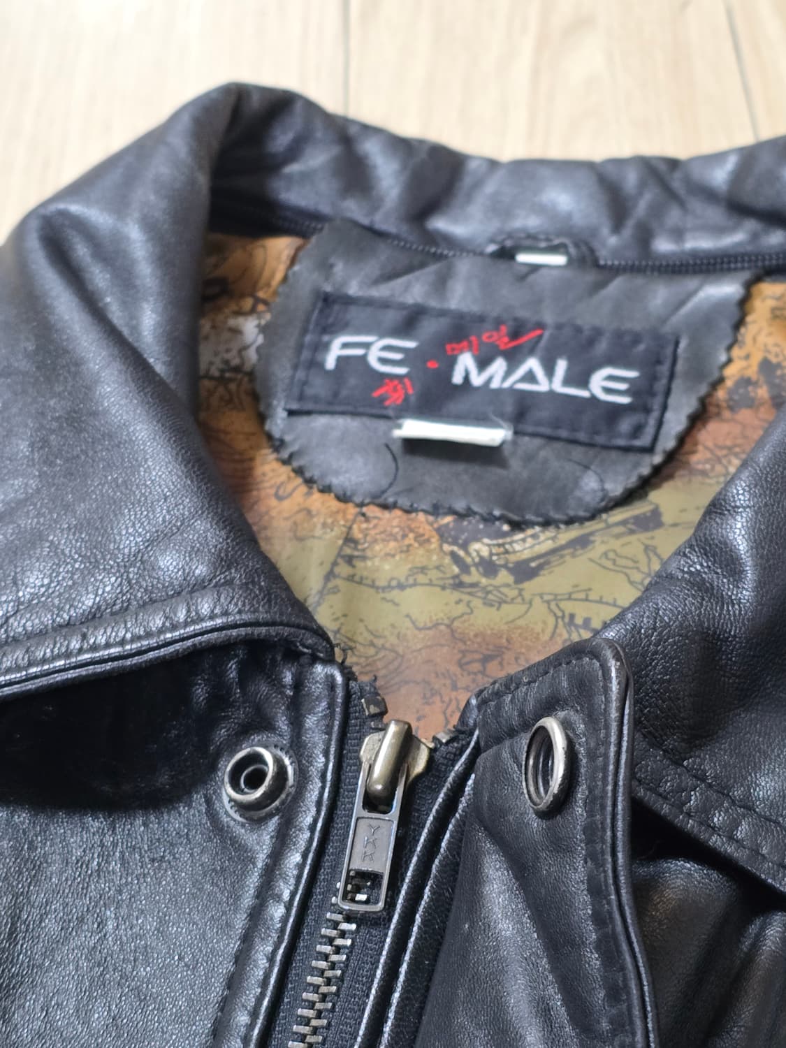 fe male 가죽자켓 상품이미지4