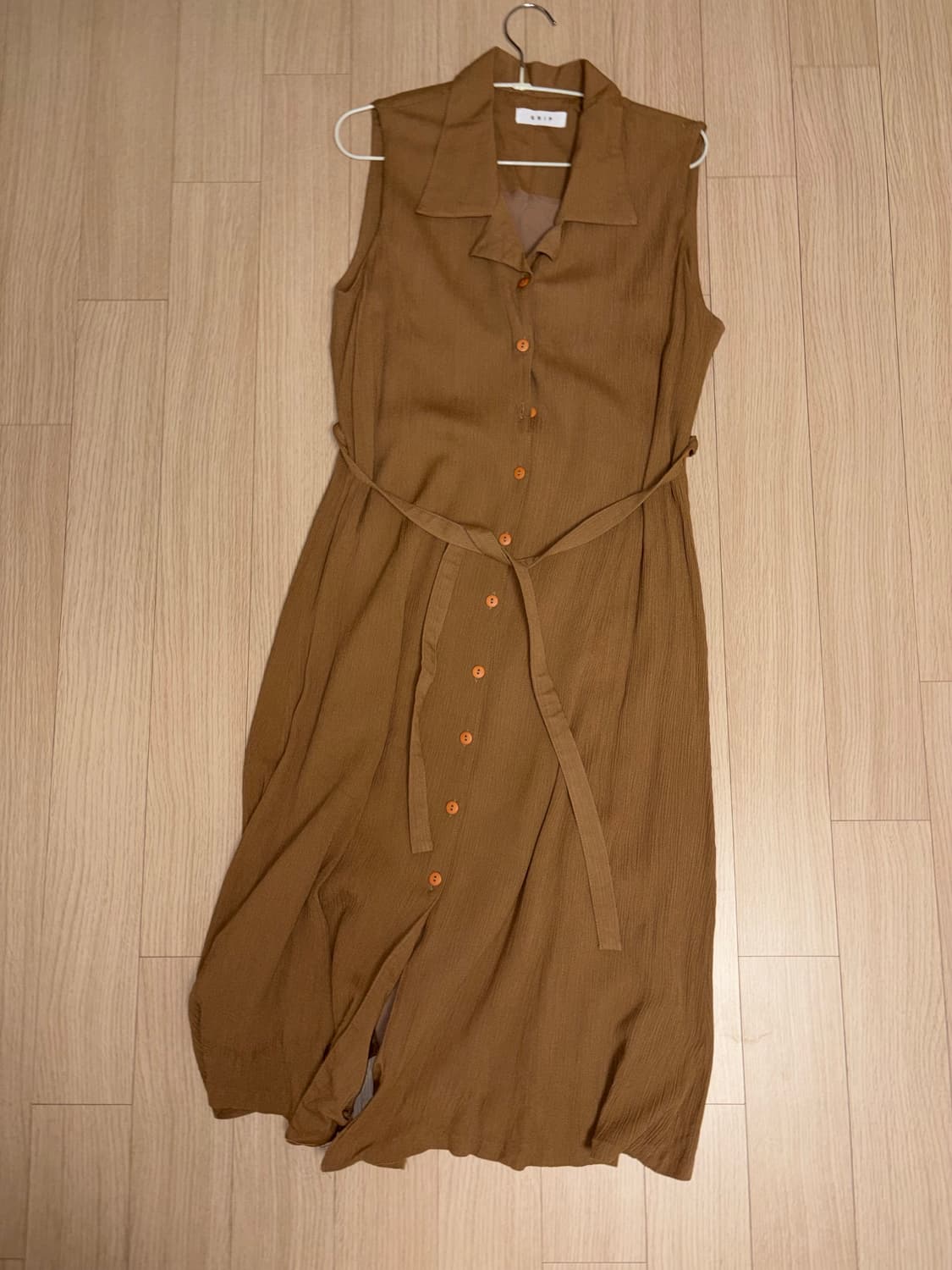 여성 플리츠 롱원피스 상품이미지1