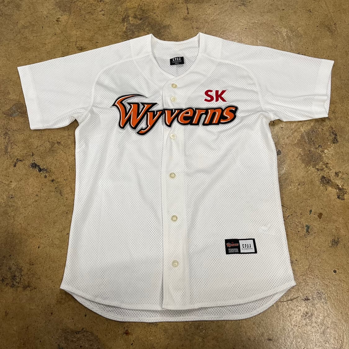 [L] SK 와이번스 야구 유니폼 화이트 최정 b14 상품이미지2