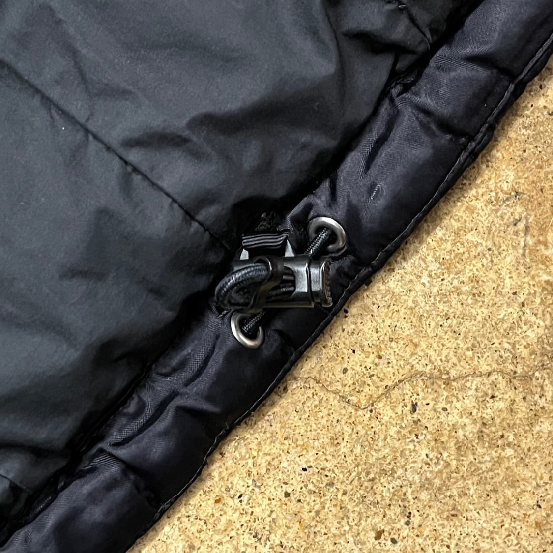 [정품/XS] 노스페이스 패딩 조끼 블랙 b19 상품이미지7