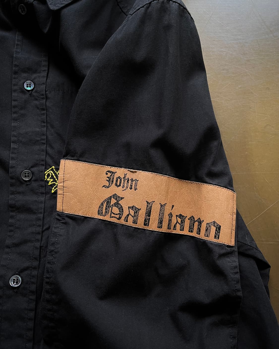 2000s John Galliano Archive Black Shirt 상품이미지5