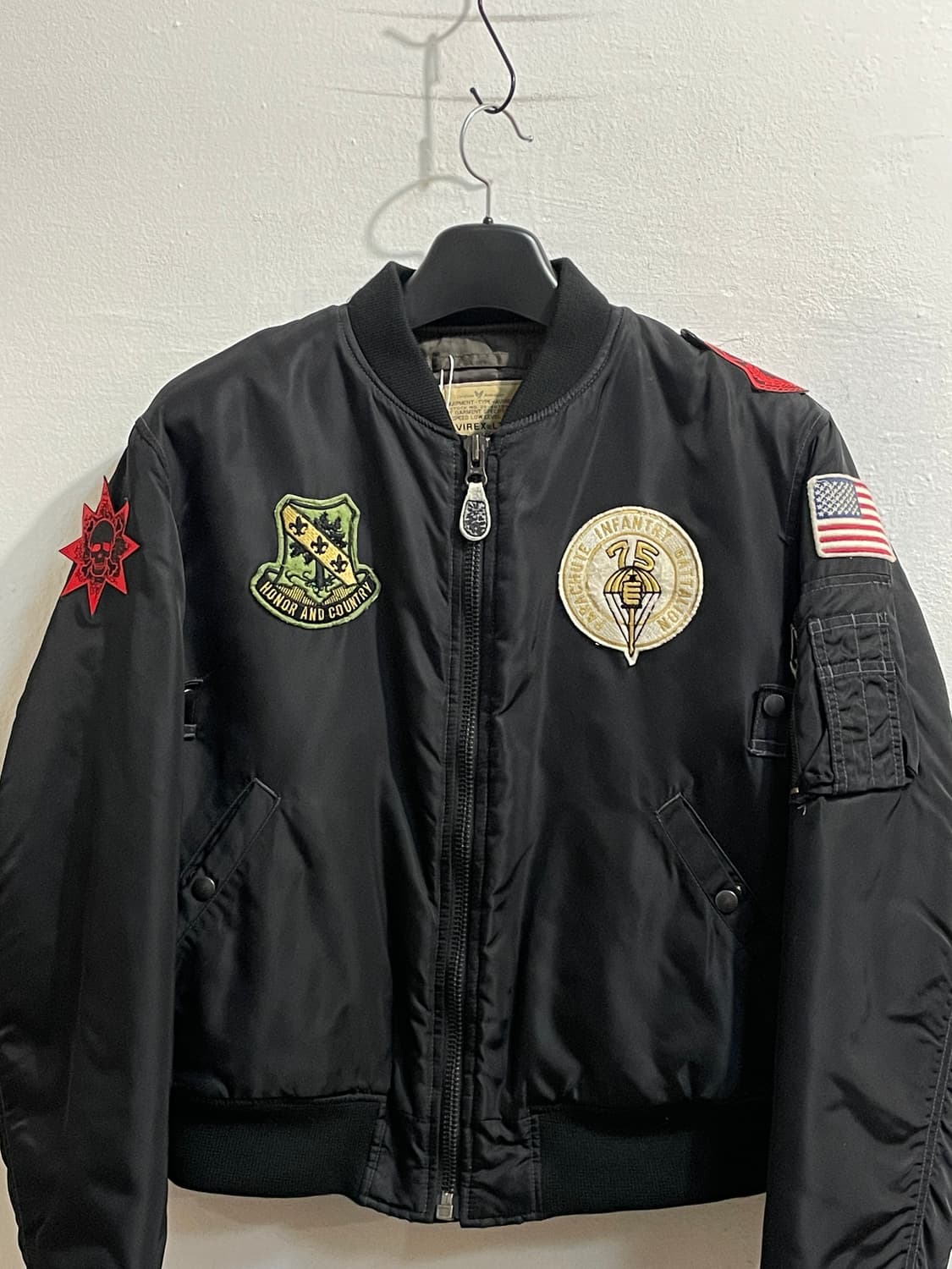 리바이스 리워크 패치 MA-1 플라이트 자켓 상품이미지3