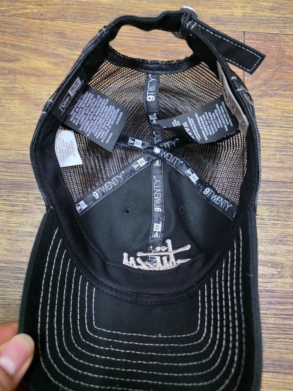 스투시 x 뉴에라 모자 상품이미지5