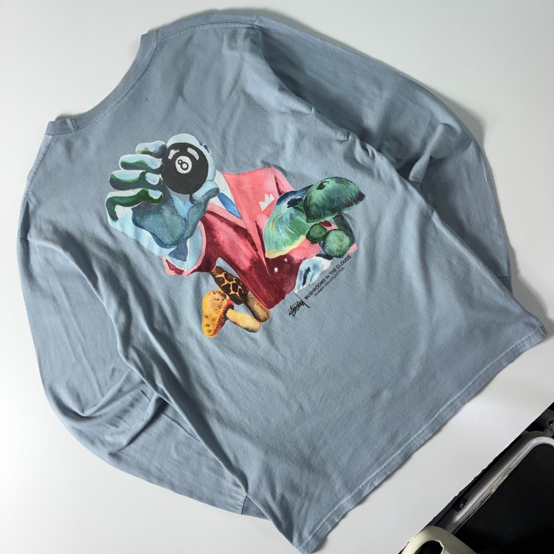 Stussy  스투시 인더 클라우드 라이트블루 롱슬리브 티셔츠  상품이미지2