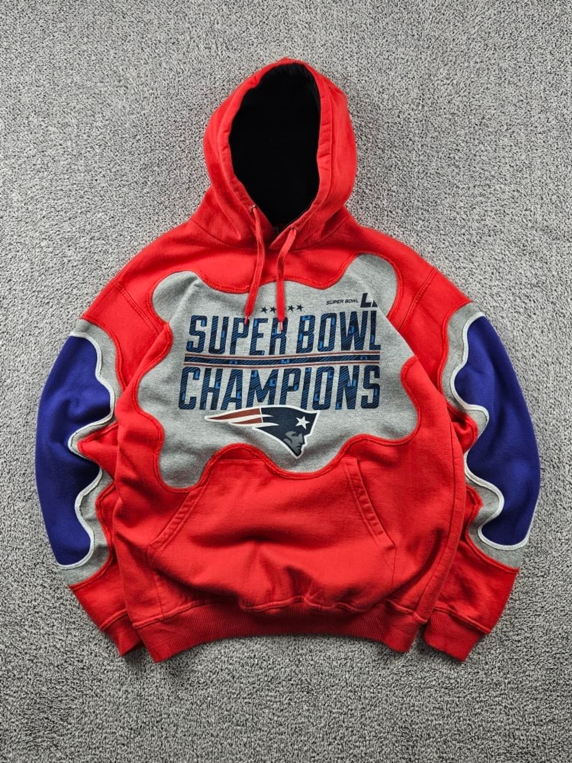 슈퍼볼 챔피언스 아플리케 커스텀 후드 티셔츠 ( M ) / 9355 상품이미지1