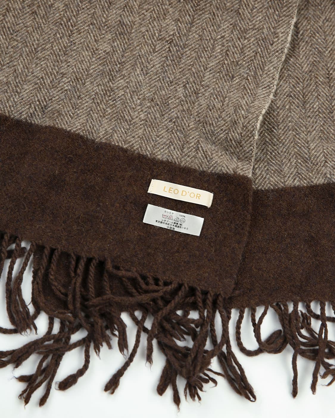 VTG Cashmere Herringbone Muffler 상품이미지4