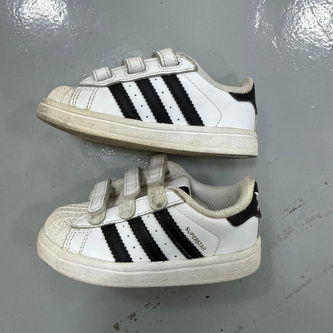 130 아디다스 슈퍼스타 키즈 0129T2 상품이미지2