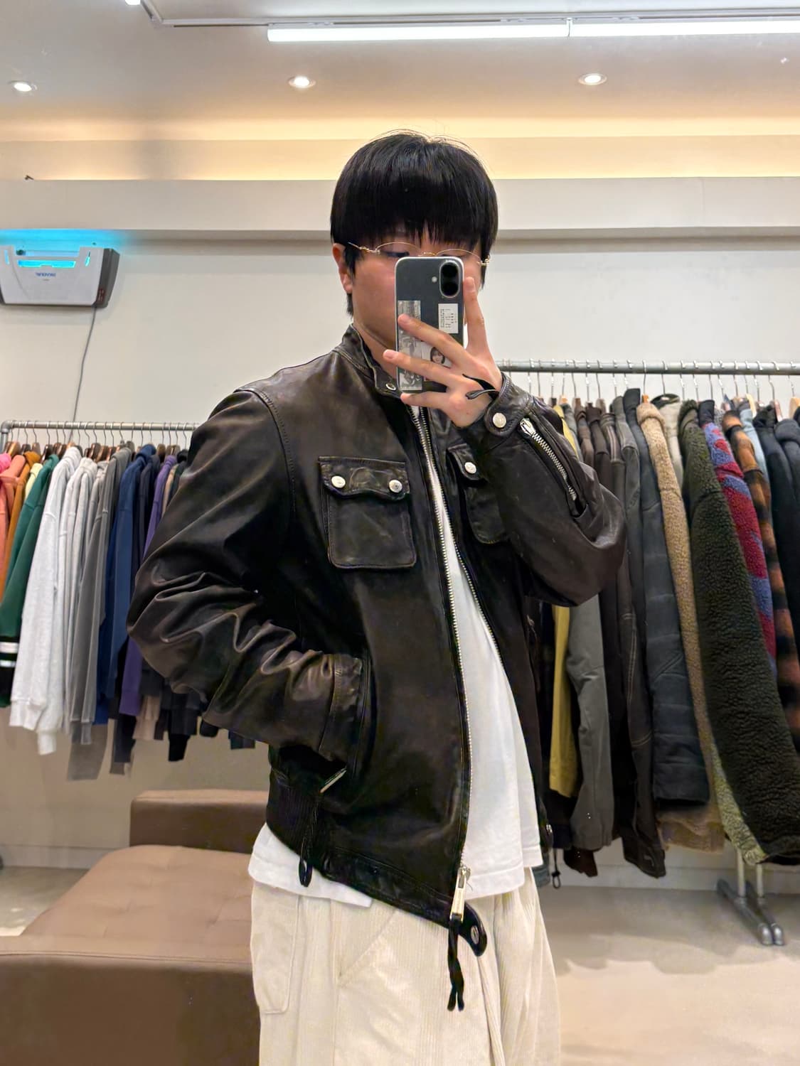 디스퀘어드 소가죽 자켓 상품이미지9