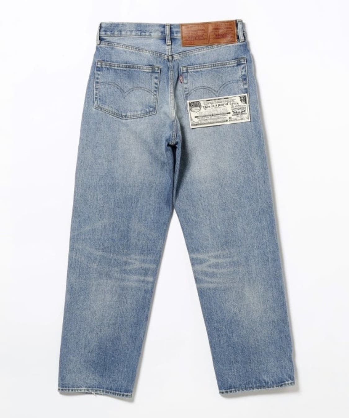 BEAMS x Levis 빔즈 x 리바이스 1944 데님 빈티지 워시 상품이미지2