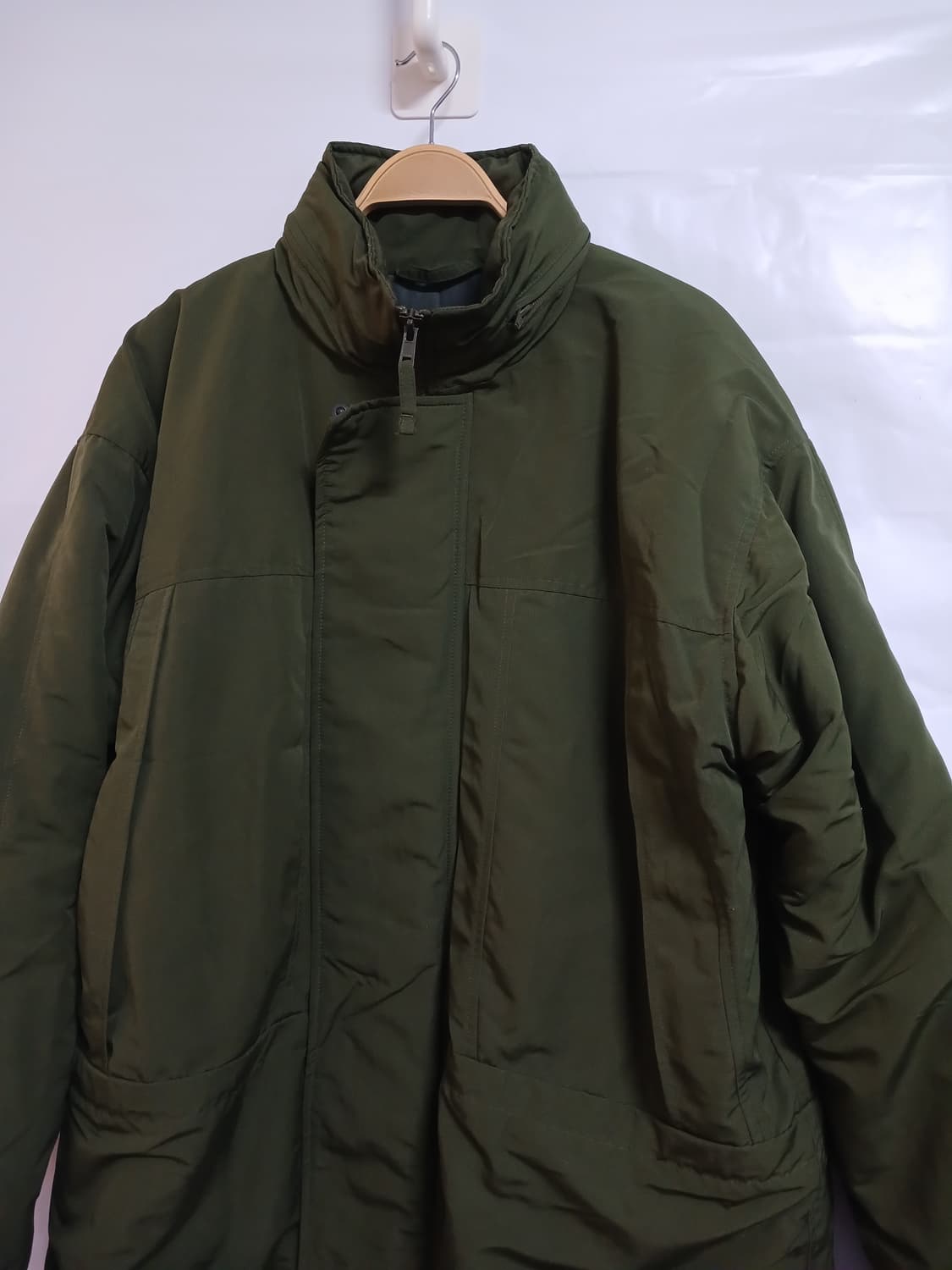 (상태굿,XL,105)프리즘웍스 레벨7 몬스터 파카 올리브 상품이미지3