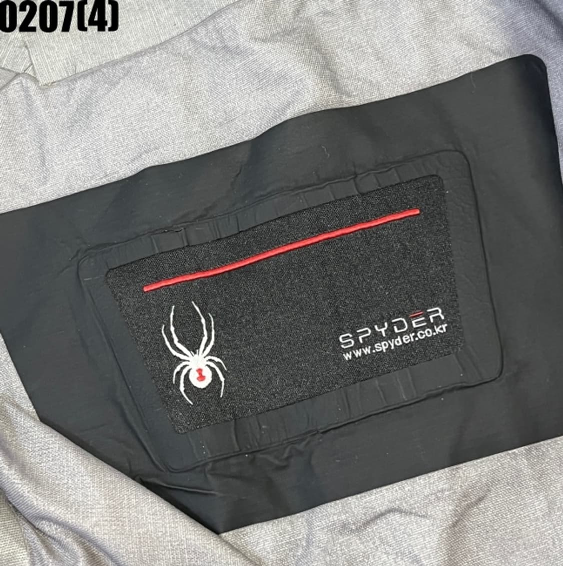 [95] 스파이더 아이보리색 후드 바람막이 자켓 0207(4) 상품이미지4