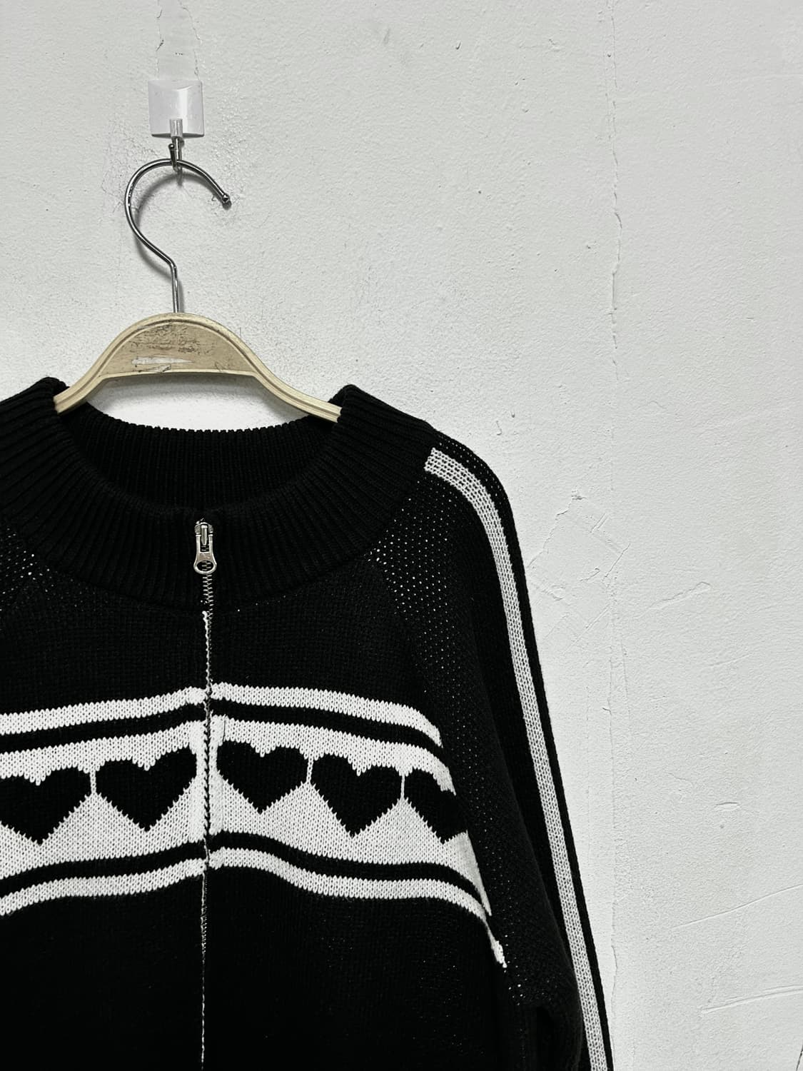 비지터 니트 집업  상품이미지3