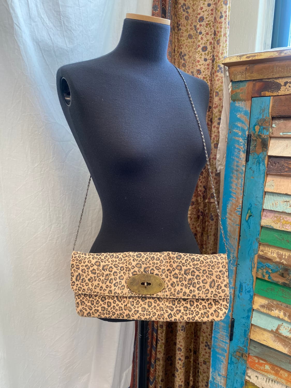 레오파드 크로스백&클러치백 상품이미지4