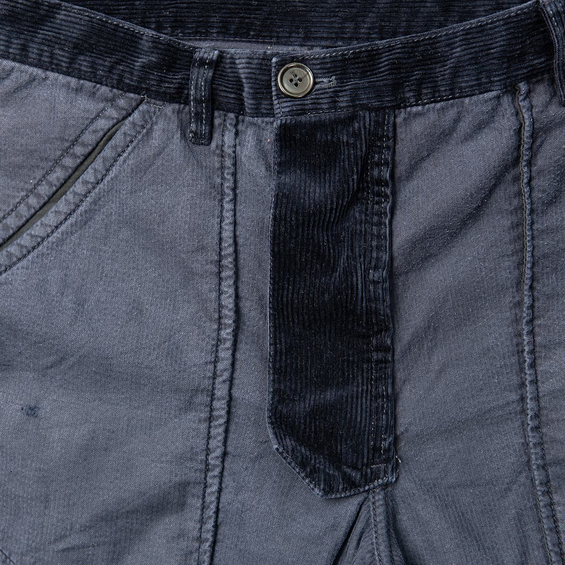 [34] 00s~ 꼼데가르송 인사이드 아웃 9부 코듀로이 팬츠  상품이미지3