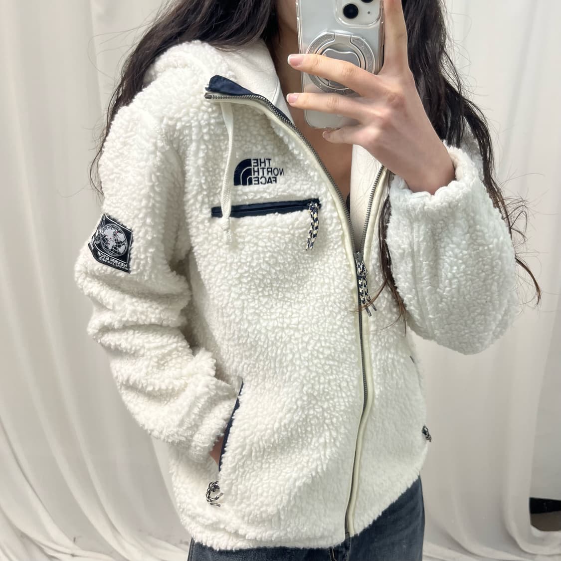 The North Face White Fleece 상품이미지2
