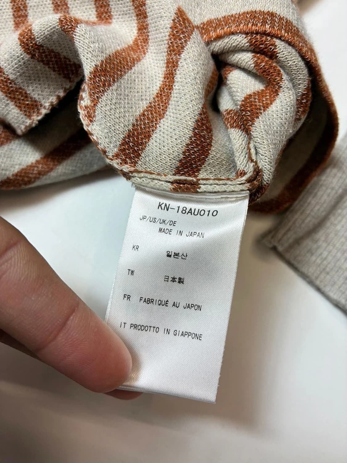 스노우PEAK 재팬 스트라이프 롱 슬리브 PN8902 상품이미지6