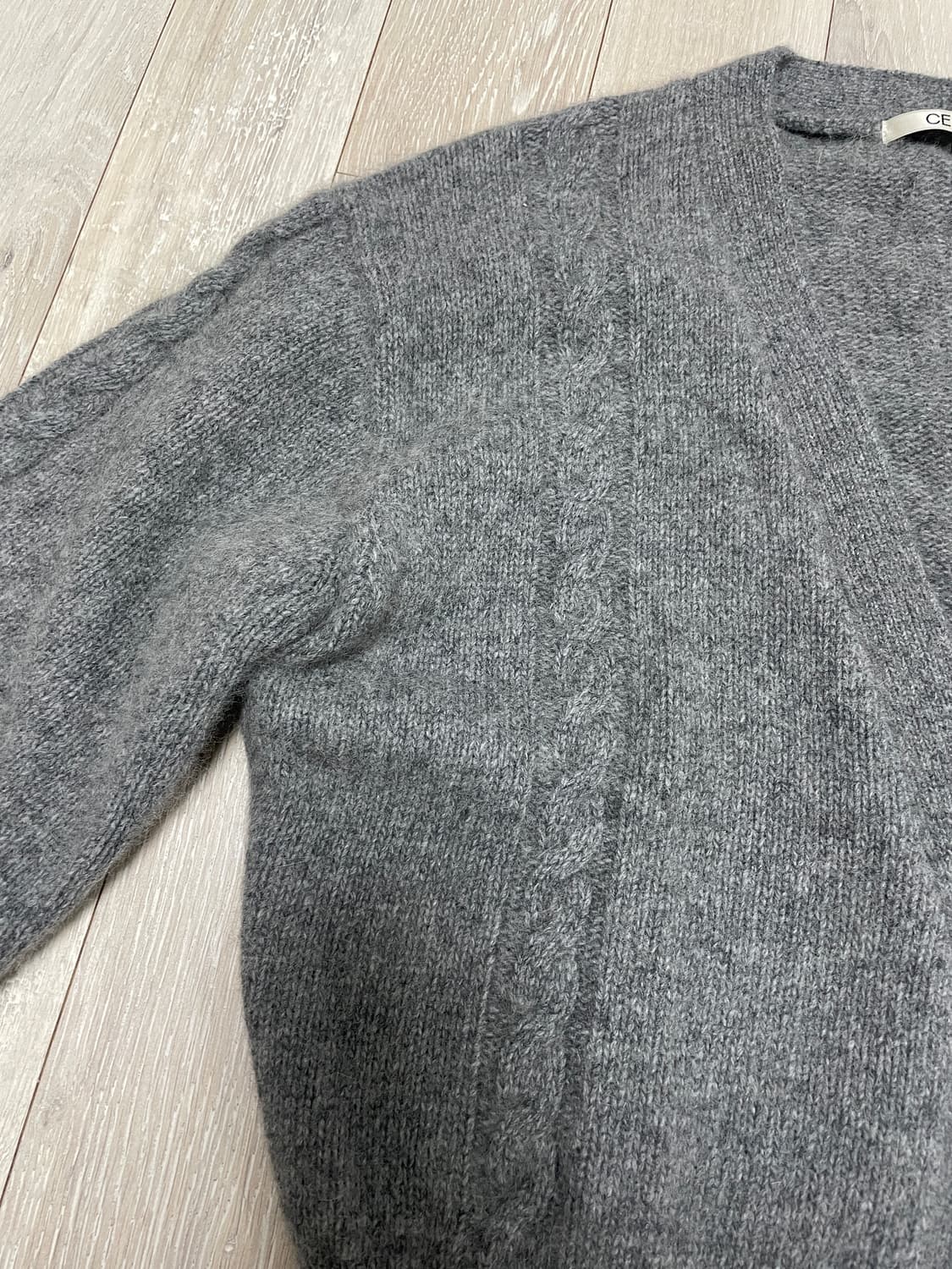 [Certo(쎄르토)] Raccoon Cable V Cardigan  상품이미지6