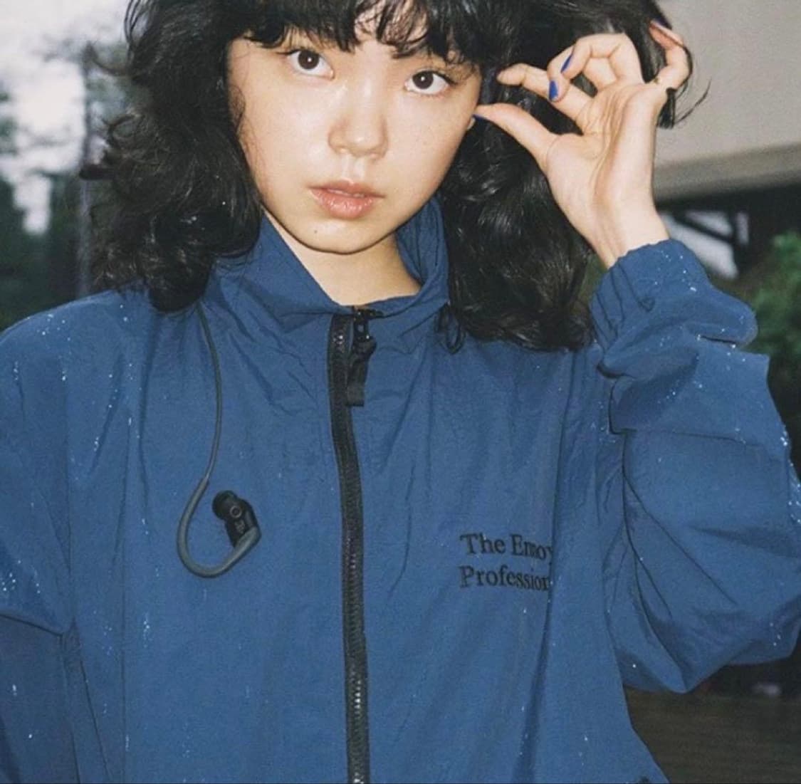 엔노이 ENNOY 2021 샤카샤카 나일론 자켓 블루 XXL 상품이미지7