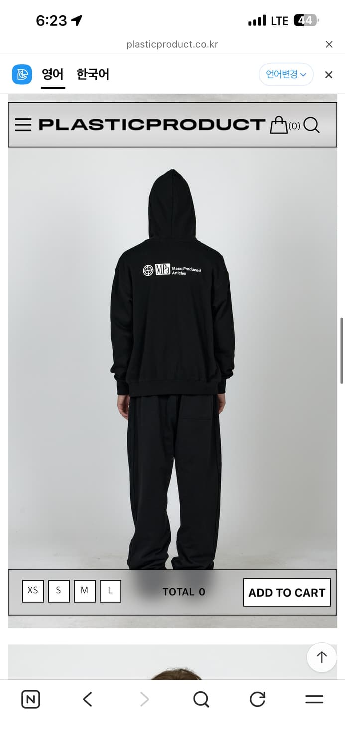 mpa hoodzipup M 상품이미지1