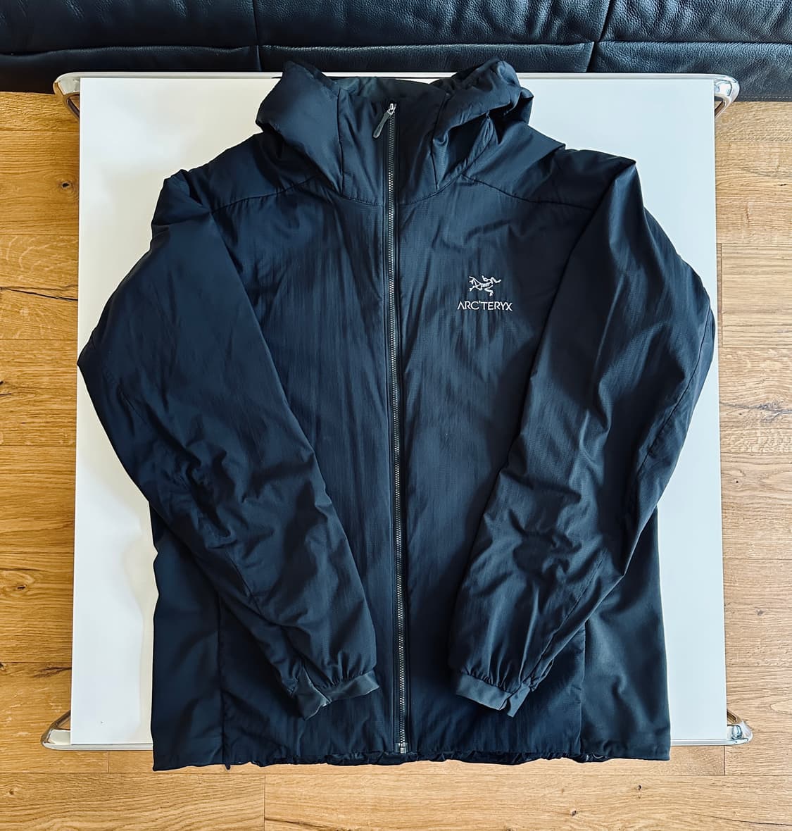 아크테릭스 아톰 LT 후디 블랙 XL 신품급 상품이미지1