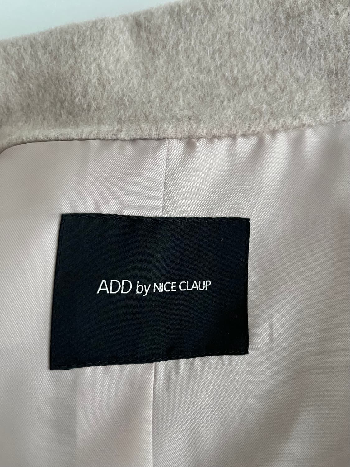 F) 나이스크랍 핸드메이드 코트 베이지 상품이미지5