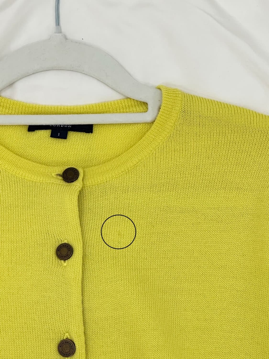 burberry / 버버리 터틀넥 울 니트+가디건 세트  상품이미지8